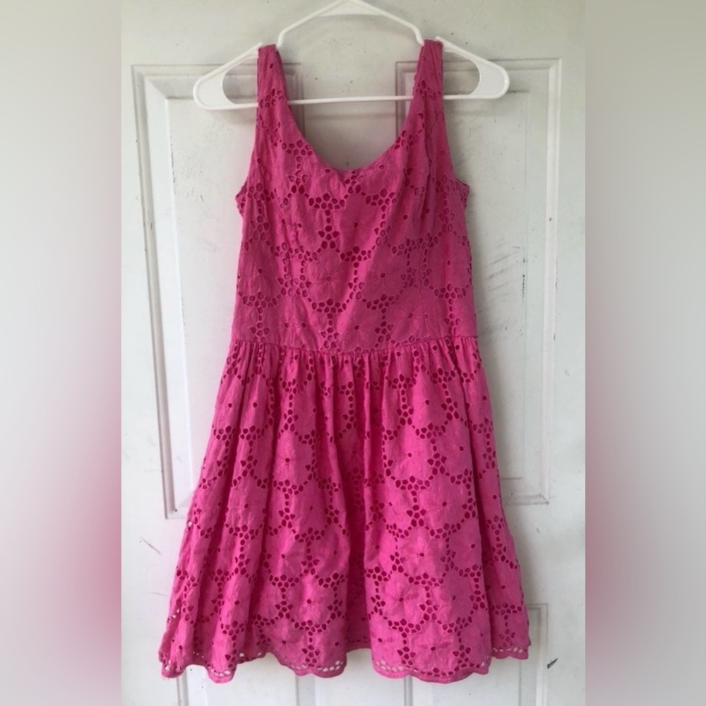 Lilly Pulitzer Vibrant Pink Dress 8 - Picture 2 of 8